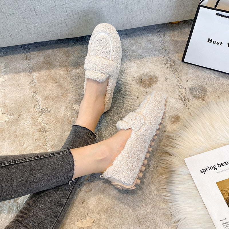 Arielle - Plüschschuhe mit rutschfester Sohle