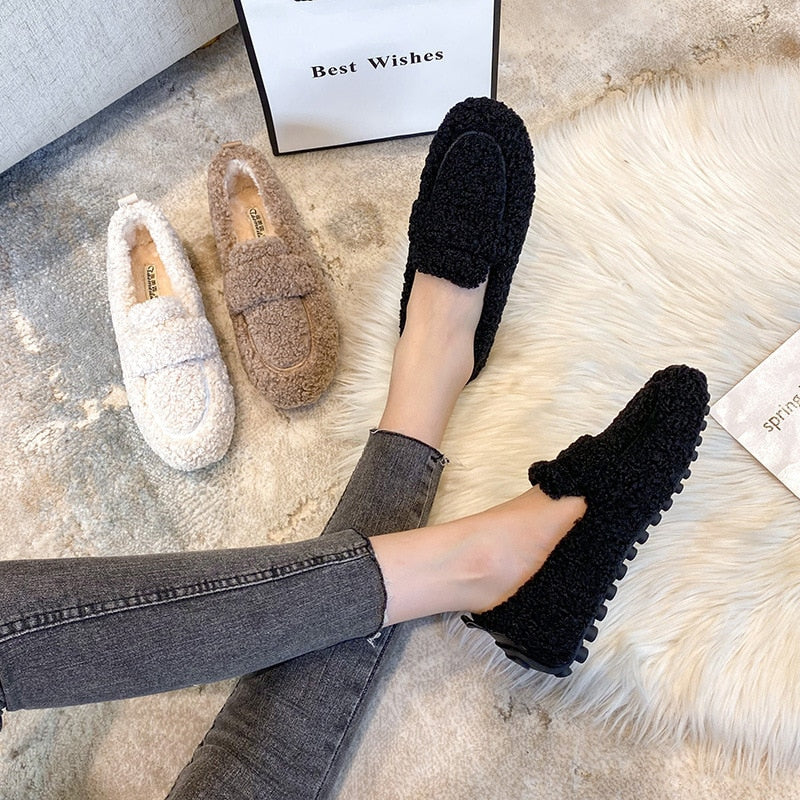 Arielle - Plüschschuhe mit rutschfester Sohle