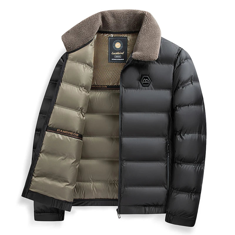 Cohen | Pelzkragen Parkas Herren Winter Dicke Freizeitjacke