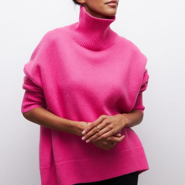 Avery - Pullover mit Stehkragen