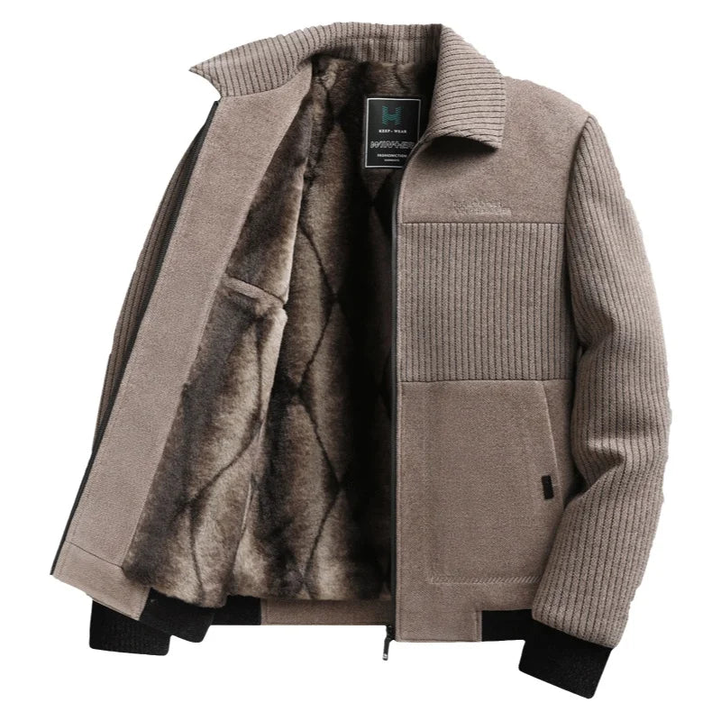 Kairo | Dicke, fleecegefütterte Oversized-Jacke