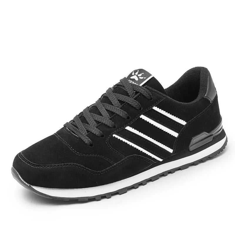 TIMO - Leder Herren Freizeitschuhe Casual, Atmungsaktiv