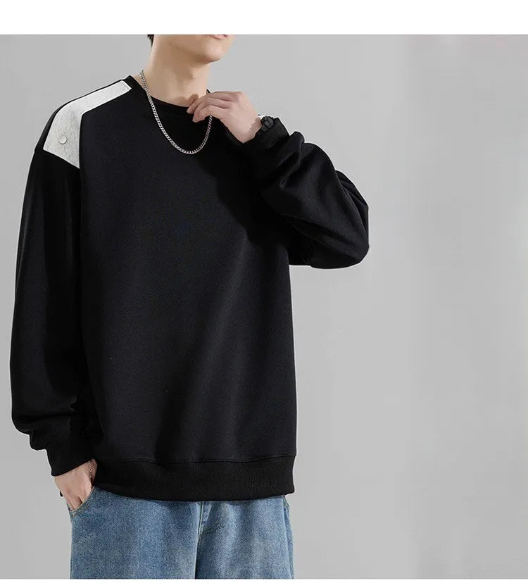 Renzo | Sweatshirt mit Schulterdetails und lockerem Schnitt
