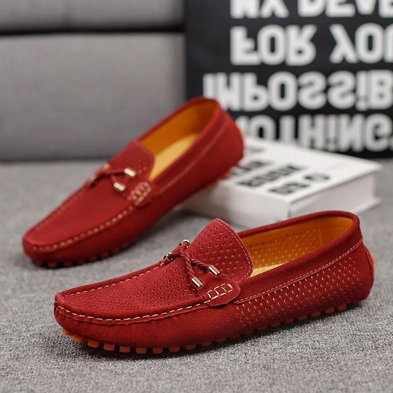 Duque Atmungsaktive Lederschuhe