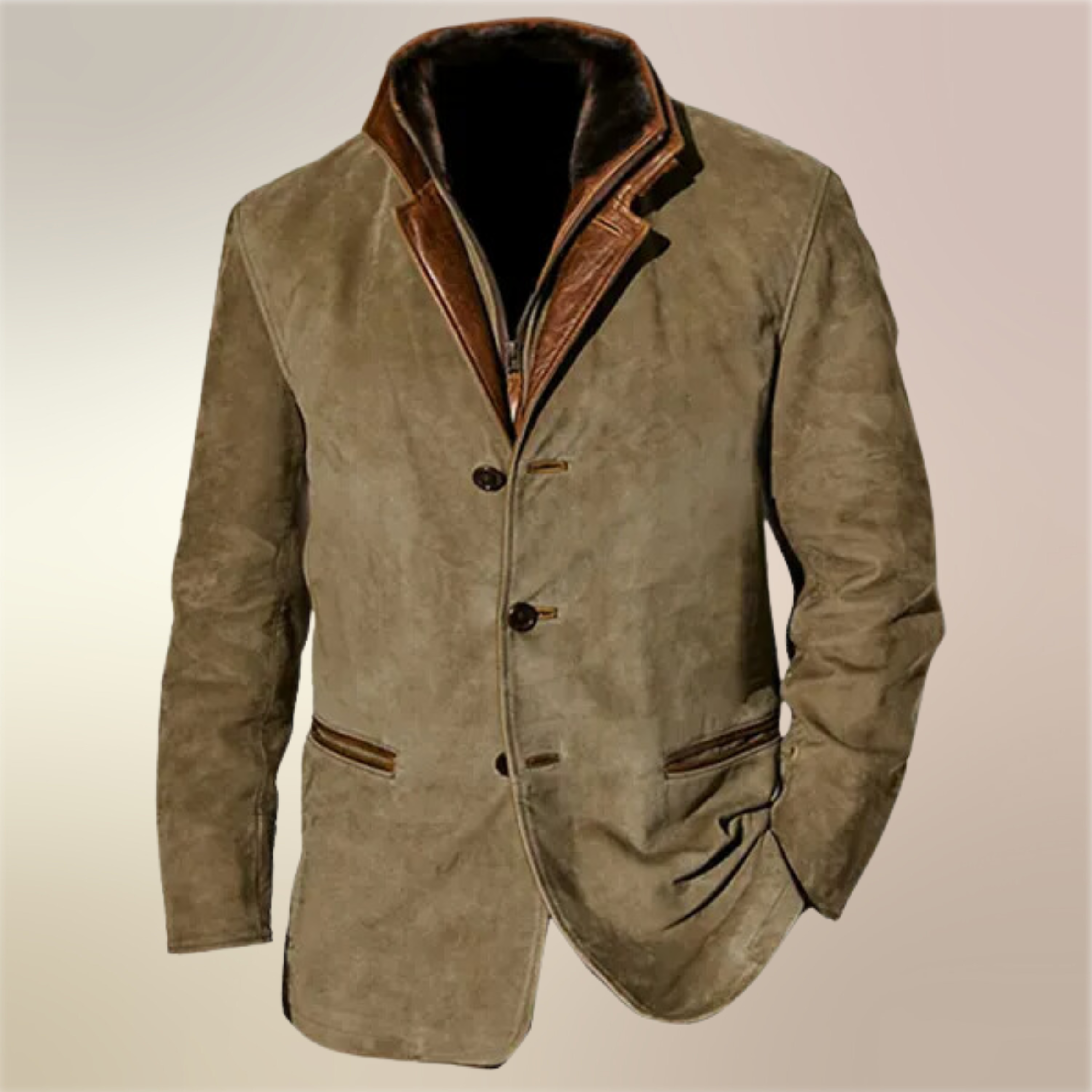 Kirta Retro Wildlederjacke