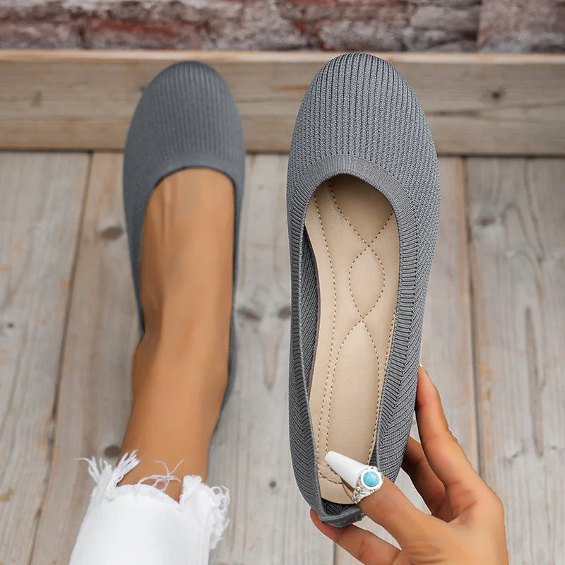 AROSA | Strick-Socken-Sneaker Atmungsaktiv Slip-On
