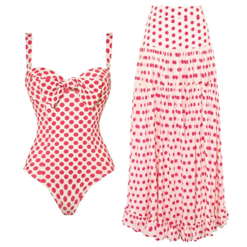 AROSA | Bikini Bedruckter Mode-Einteiler und Cover-Up
