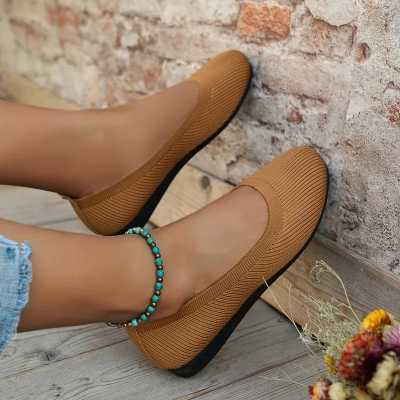 AROSA | Strick-Socken-Sneaker Atmungsaktiv Slip-On