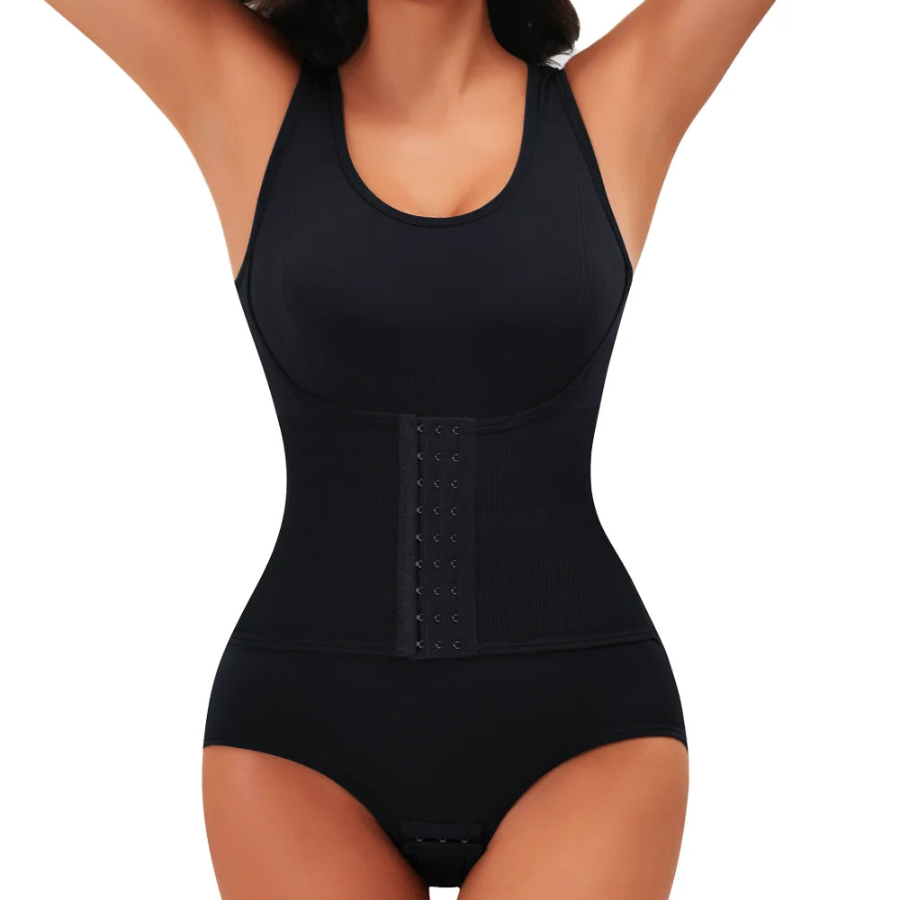 Bodysuit Shapewear mit Gürtel für Damen