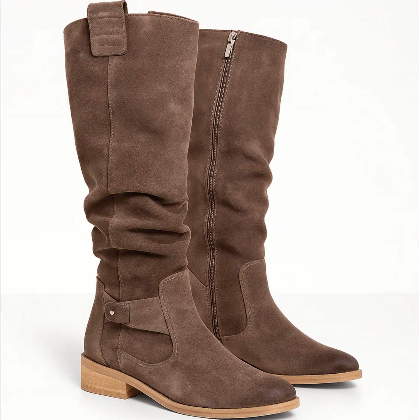 Dani Elegante Wildlederstiefel