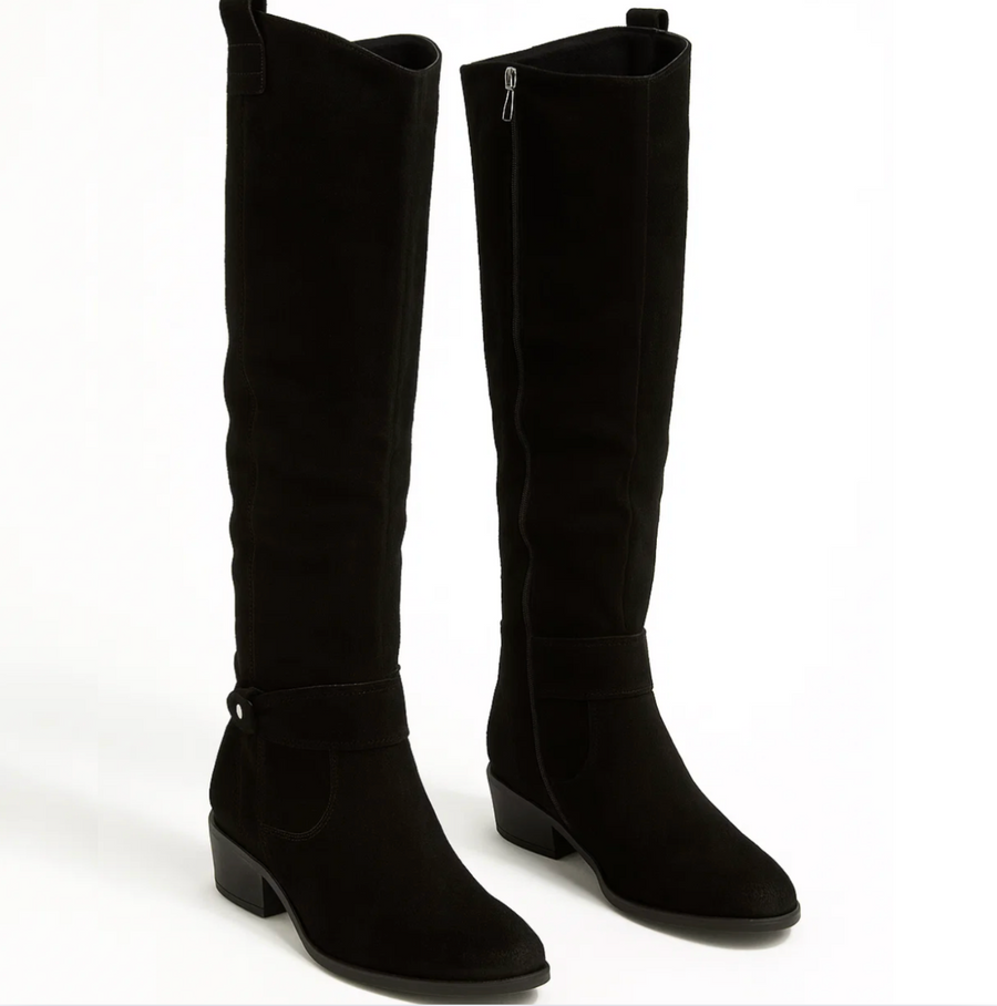 Dani Elegante Wildlederstiefel