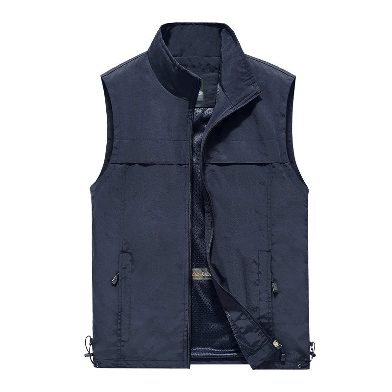 Tucker | Herren Leichter Outdoor-Weste Sport Ärmellose Mesh-Weste
