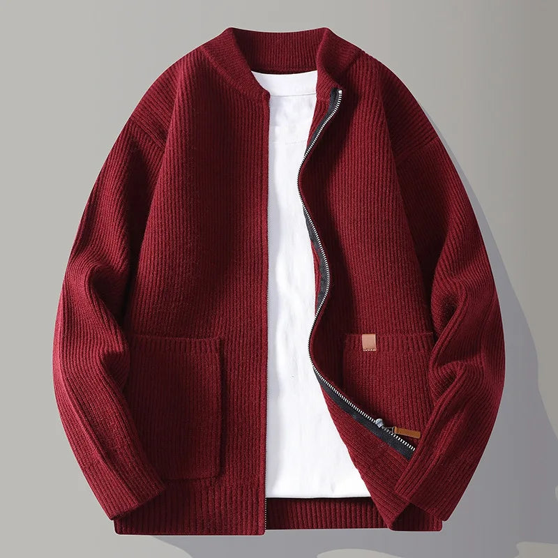 Atticus | Strickjacke aus Polyesterfaser