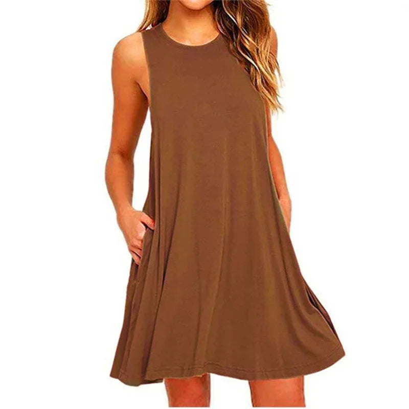 Elisha Damen Sommerkleid – Leichtes Freizeitkleid für warme Tage