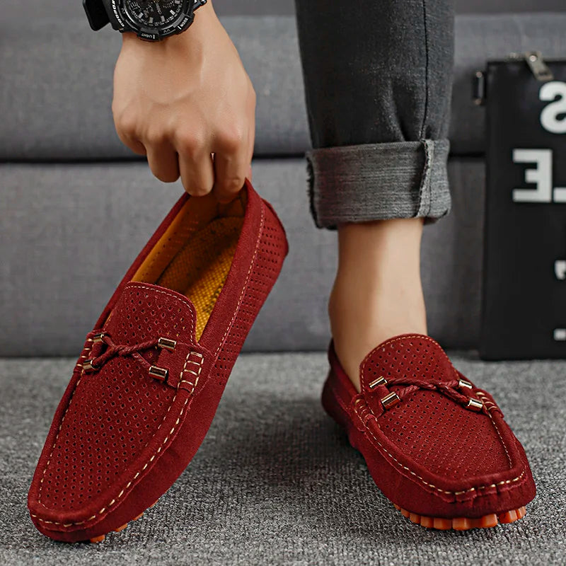Duque Atmungsaktive Lederschuhe