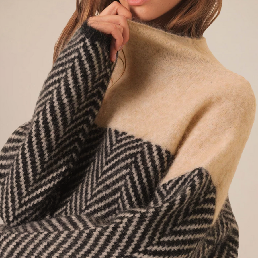 Gia™ – Eleganter Turtleneck-Pullover