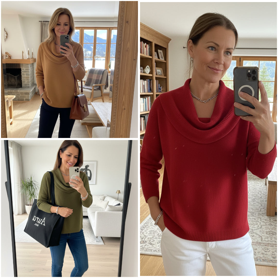 Elizan Pullover mit Kragen