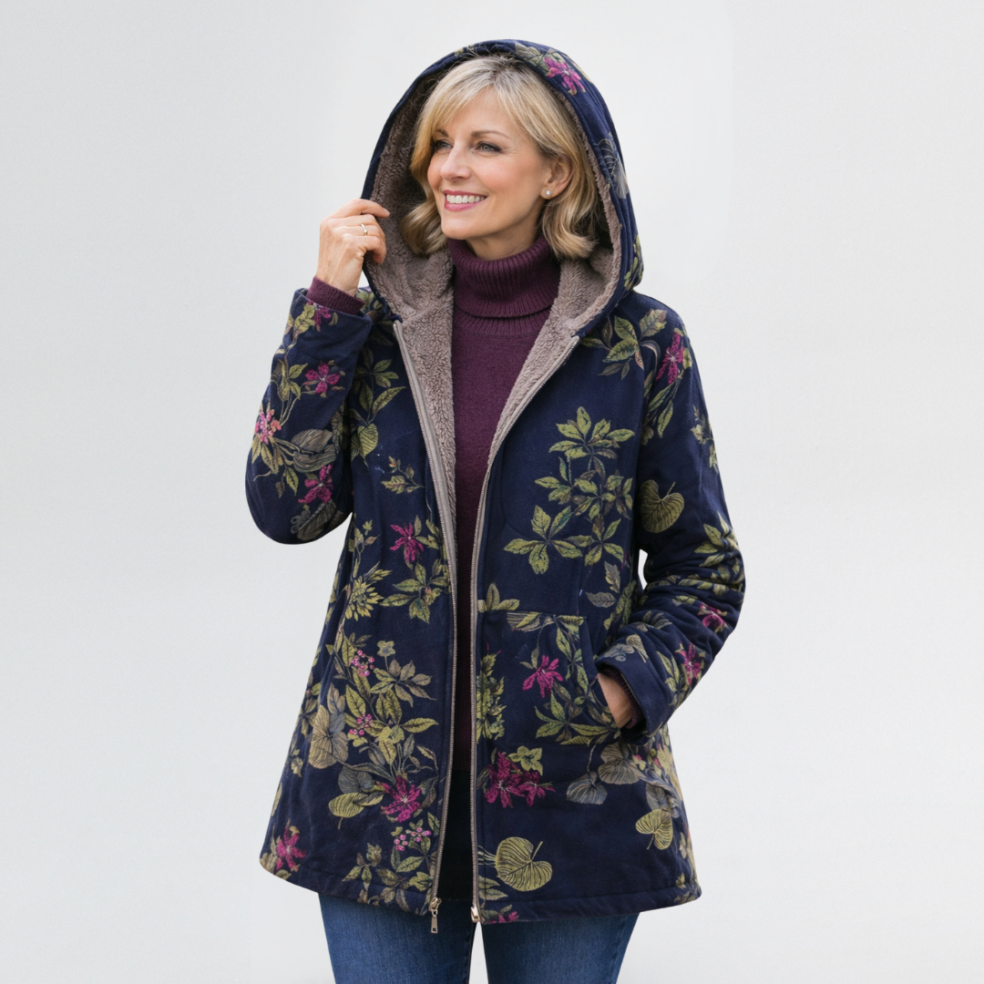 Brielle | Vintage Florale Jacke