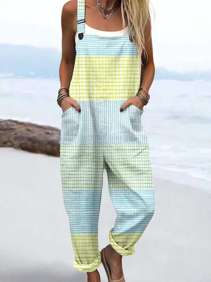 Elly - Leichte Vintage-Jumpsuit