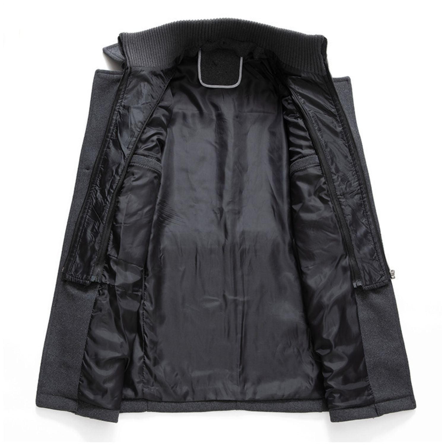 WoolGuard Winterjacke | Sanfter Wollmix mit doppelten Kragen