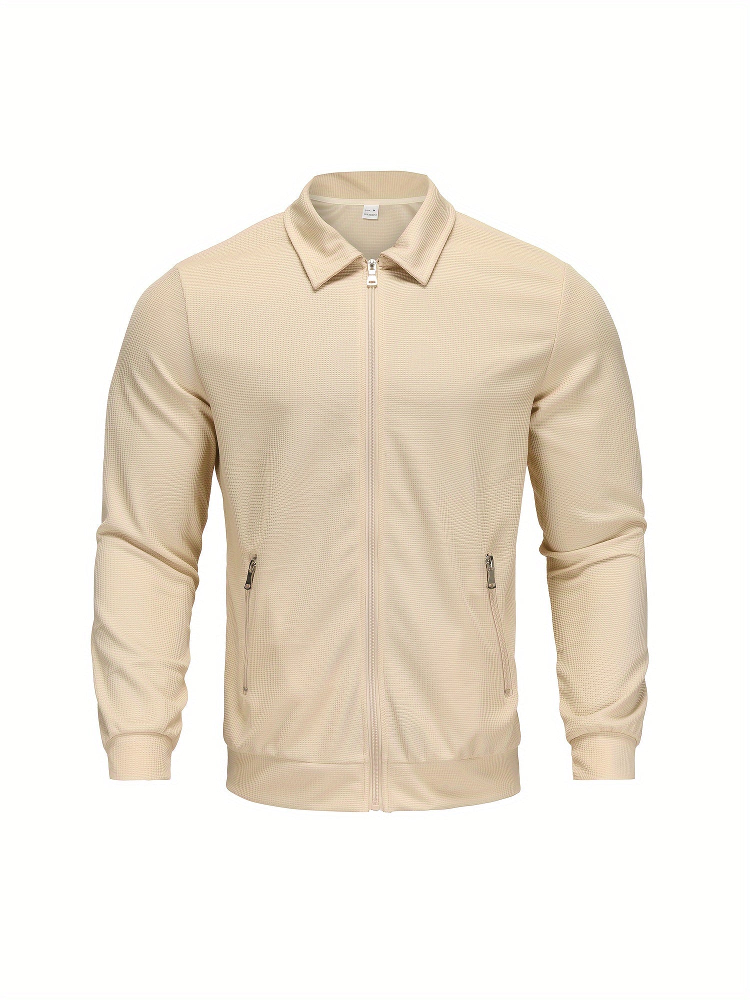 Marvin – Lässige Polyester Jacke Mit Reißverschluss