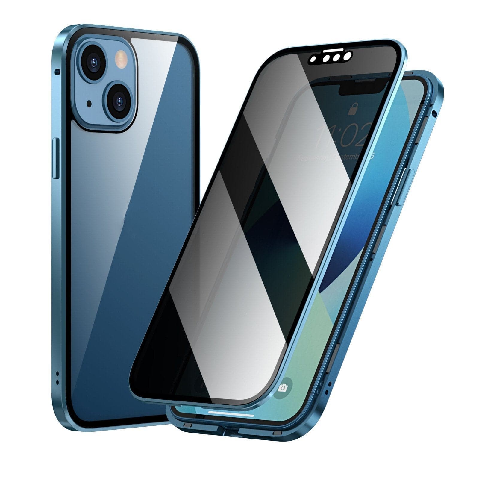 Magnetische iPhone-Hülle mit Sichtschutz