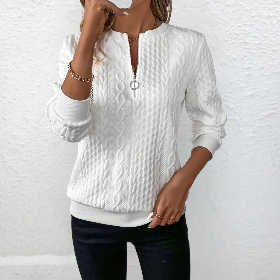 Florence Eleganter Stilvoller Strickpullover