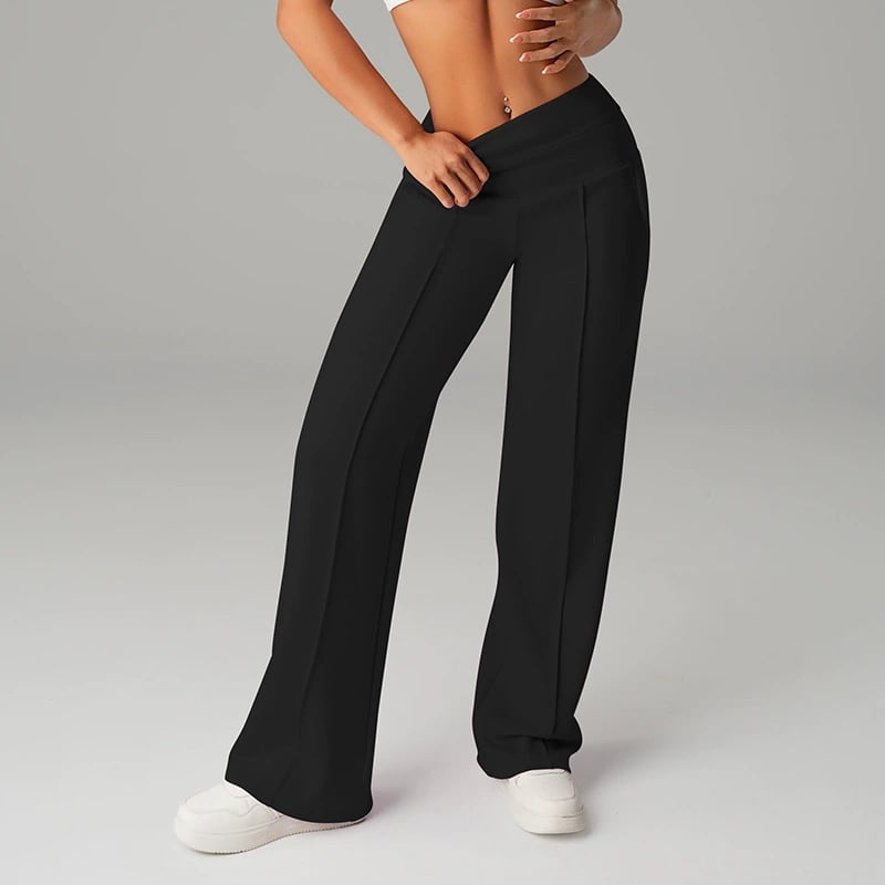 Freya | Damen-Hose in einfarbigem Design