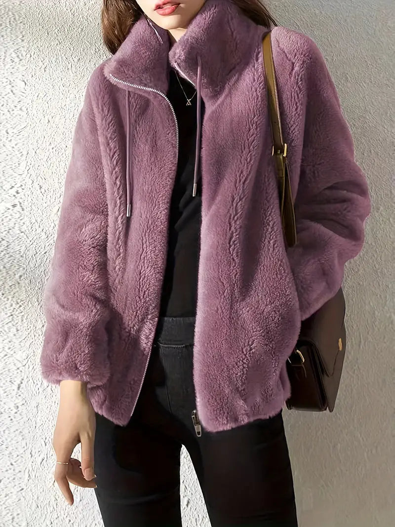 Maliza Stilvolle Fleece Jacke