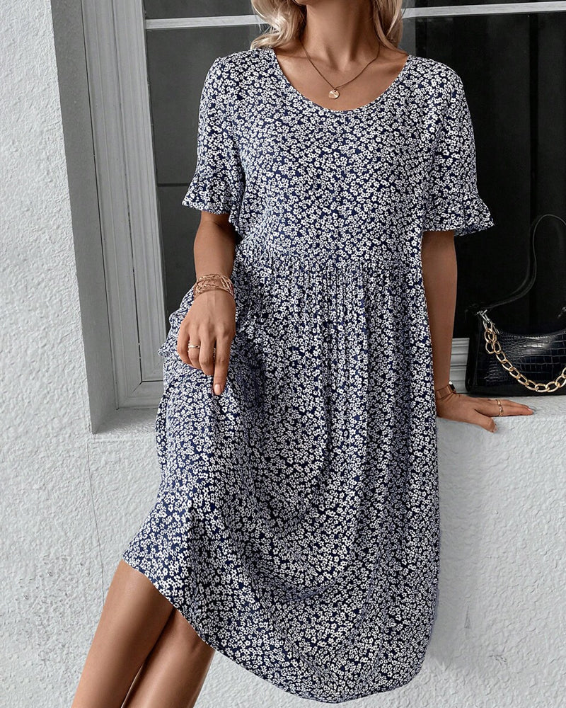 Larissa - Geblümtes Kleid