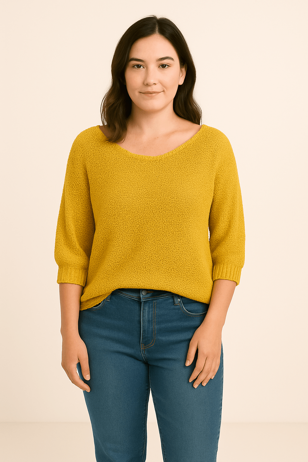 AROSA | Damen Pullover mit Rundhalsausschnitt