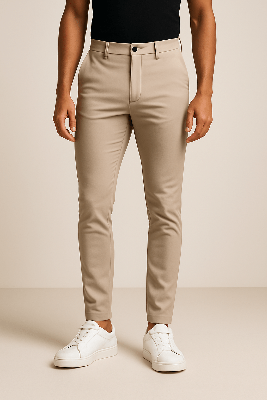 AROSA | Herren Hose John Slim Fit mit klarer Linie für Alltag und Büro
