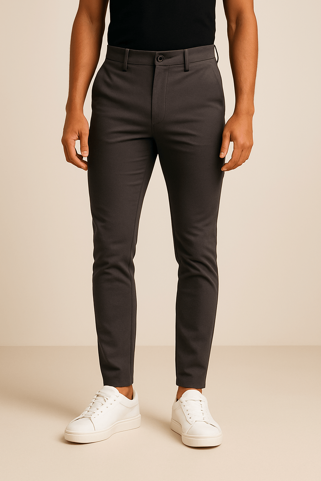 AROSA | Herren Hose John Slim Fit mit klarer Linie für Alltag und Büro