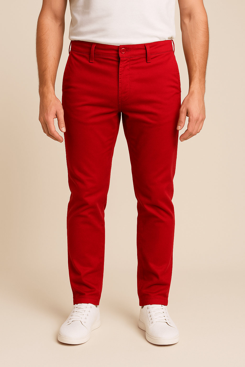 AROSA| Herren Hose Luke Slim Straight mit klarem Schnitt und bequemer Passform