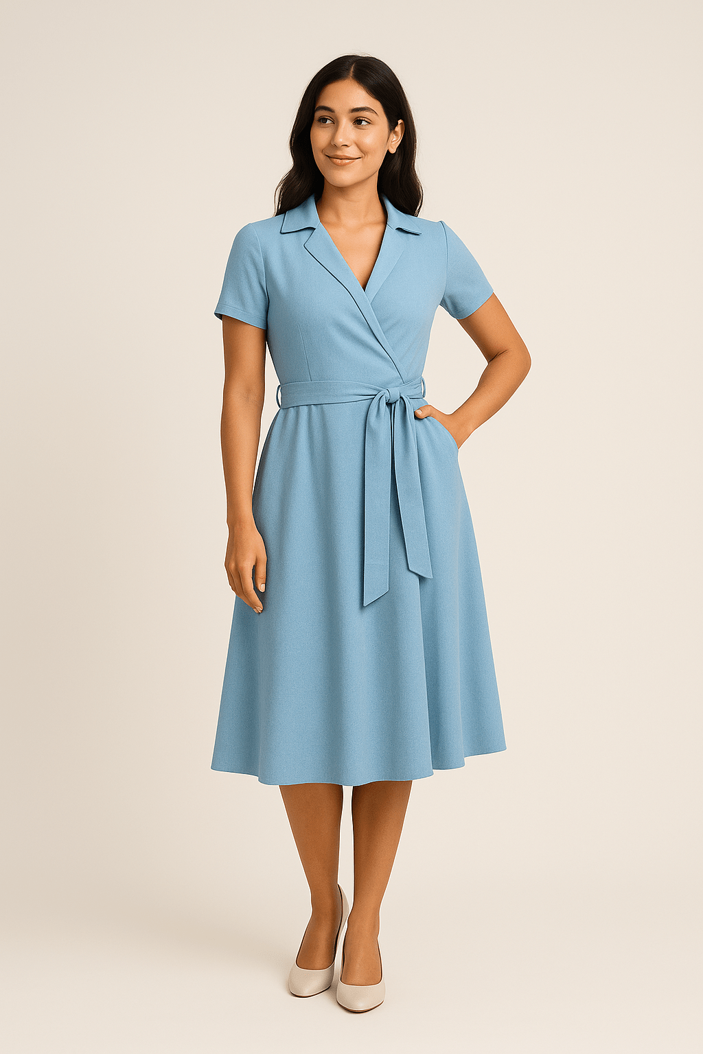 AROSA | Damen Schulterfreies A-Linien Kleid für besondere Anlässe lugtig & leicht