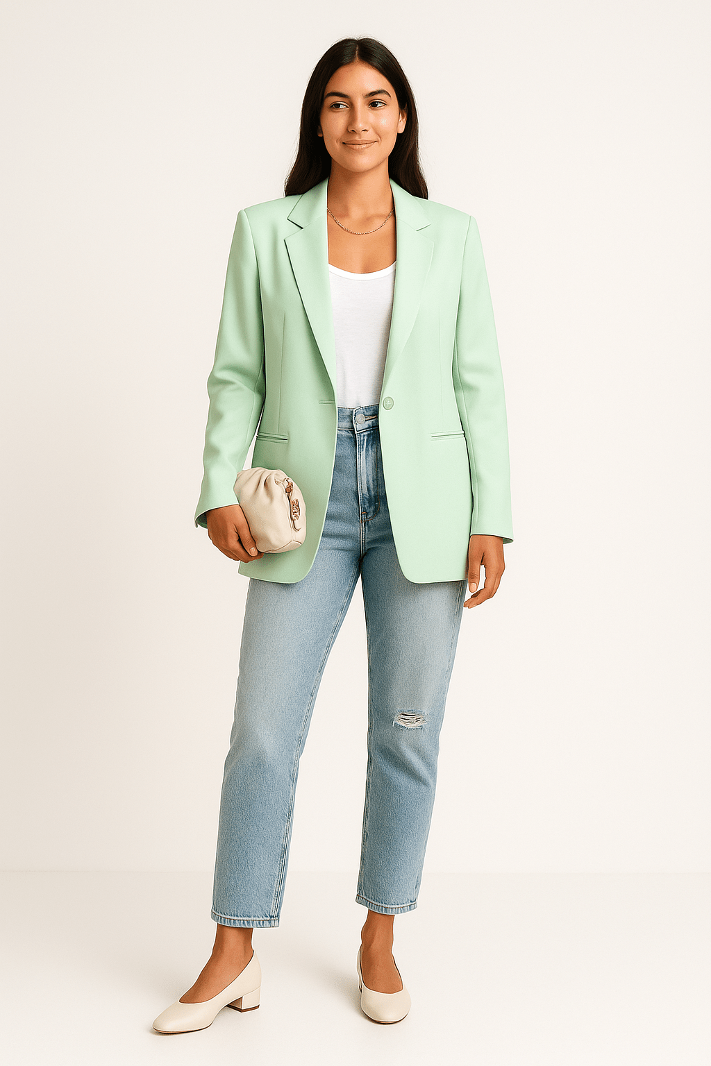 AROSA  | Damen Büro Blazer oversized mit klarer Silhouette