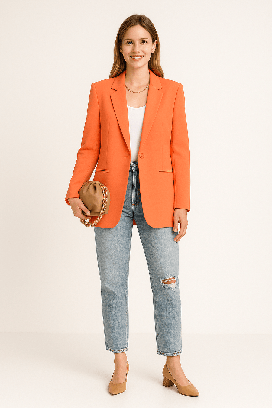 AROSA  | Damen Büro Blazer oversized mit klarer Silhouette
