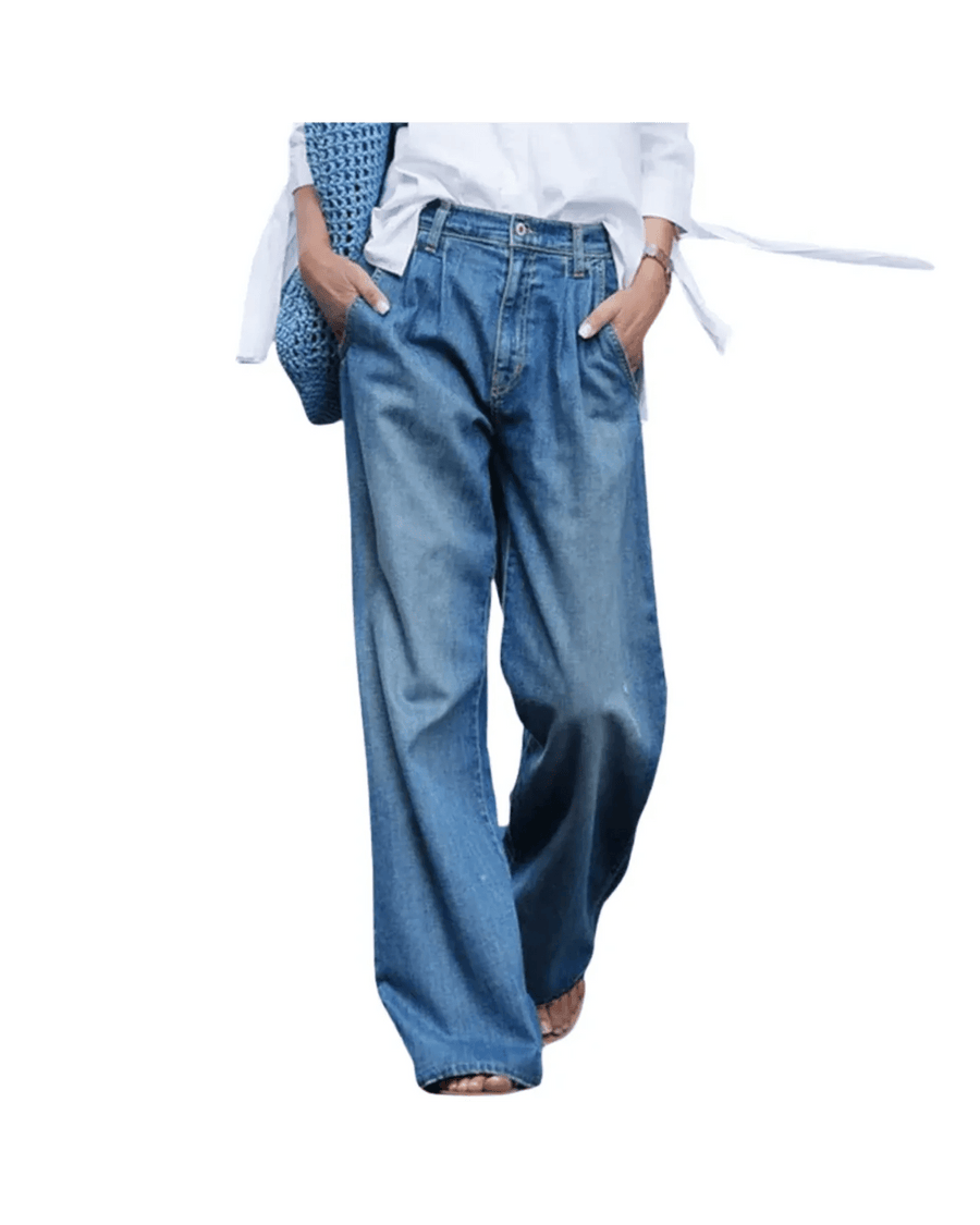 AROSA| Damen Jeans mit bequemem Schnitt und klarer Form für Büro & Freizeit