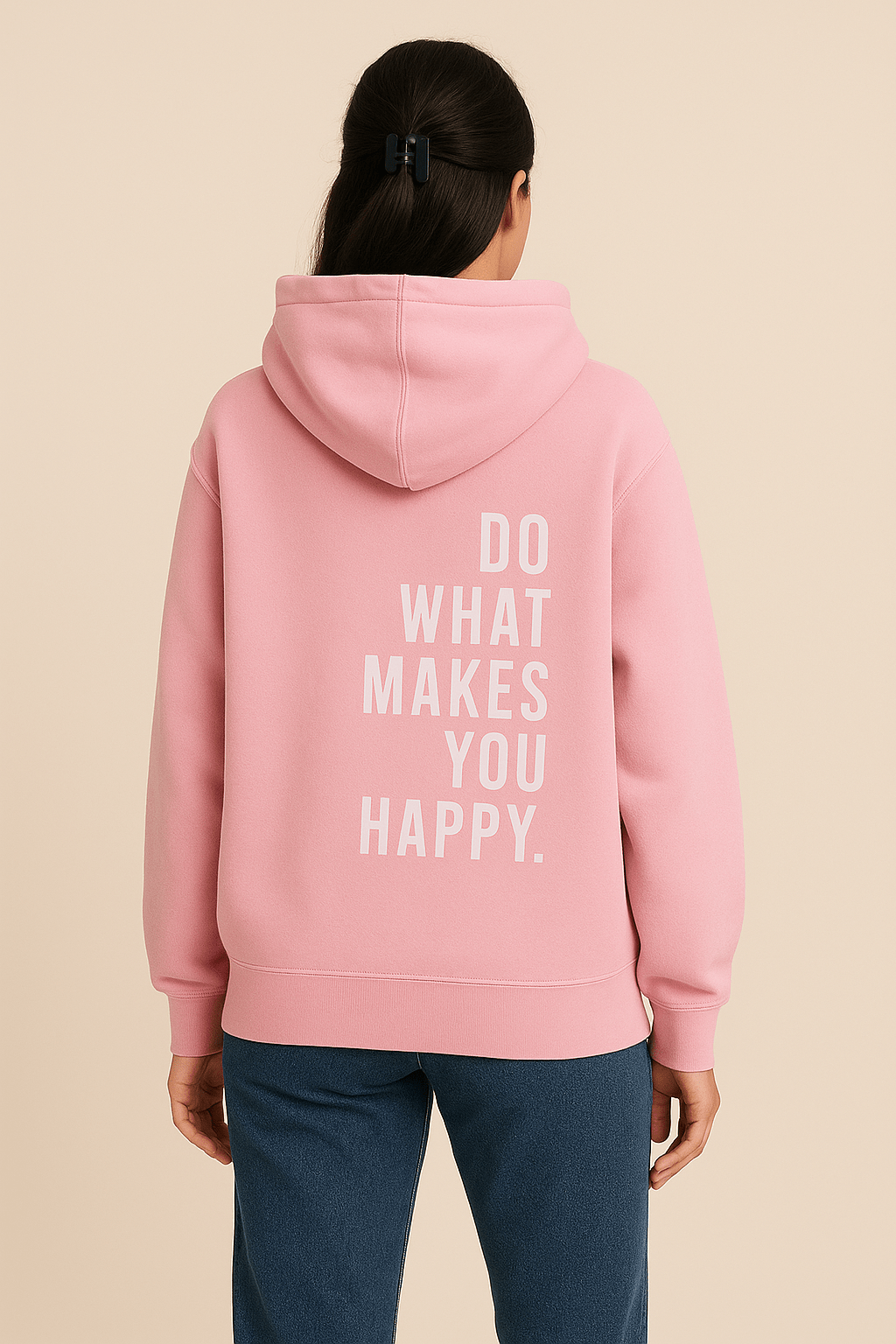 AROSA| Damen Kapuzenpullover mit Schriftzug für die Freizeit