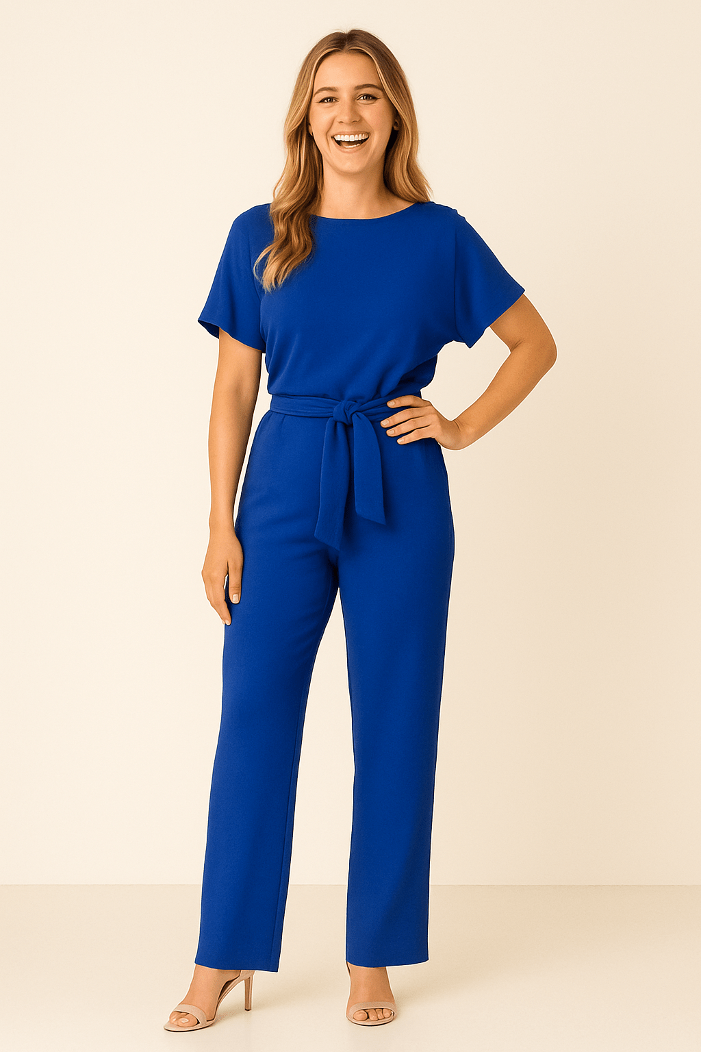 AROSA  | Damen Jumpsuit luftig-leicht mit weichem Stoff und tailliertem Schnitt