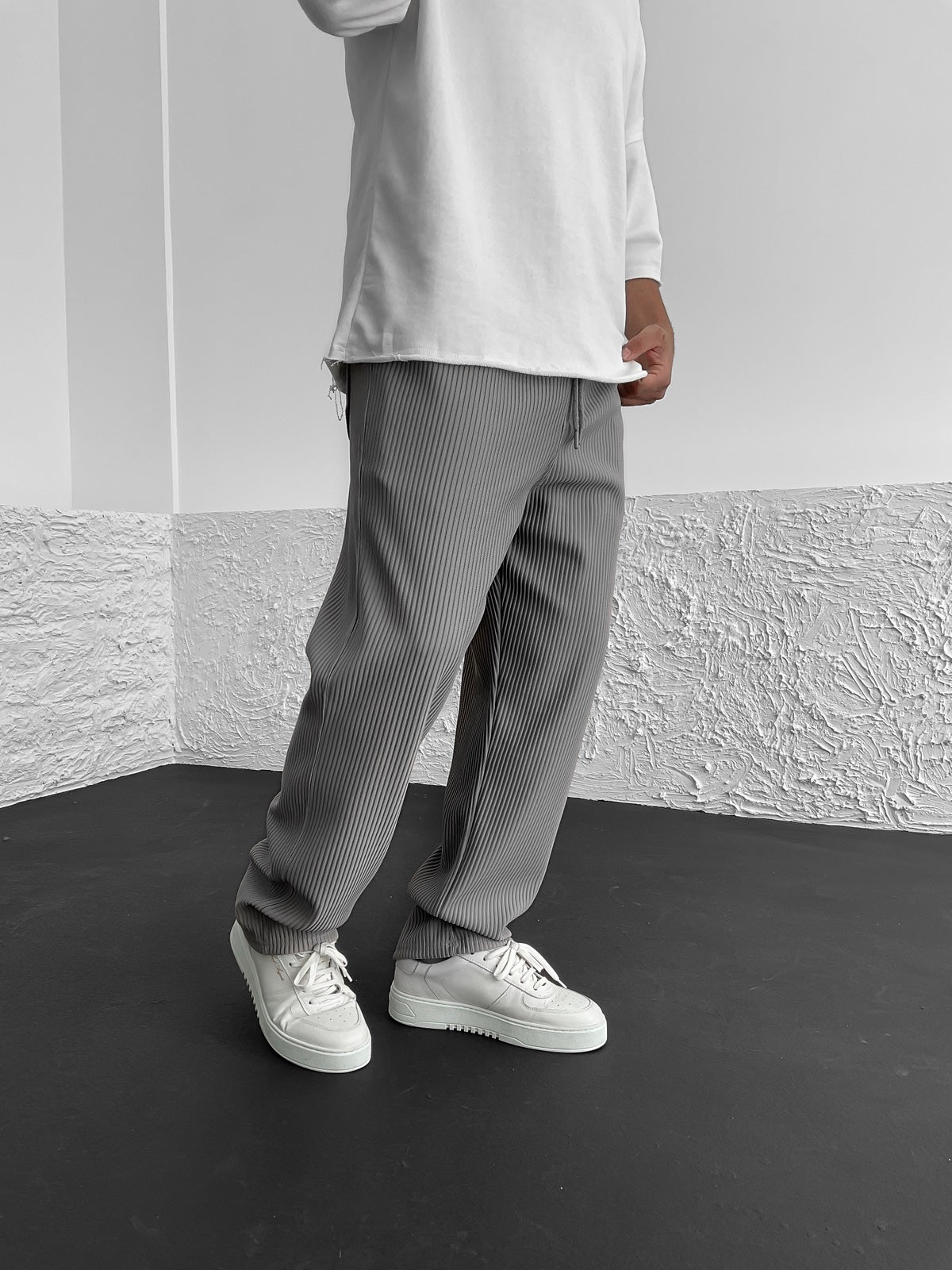 Wigand Comfort Geripptes Elasthan Hose