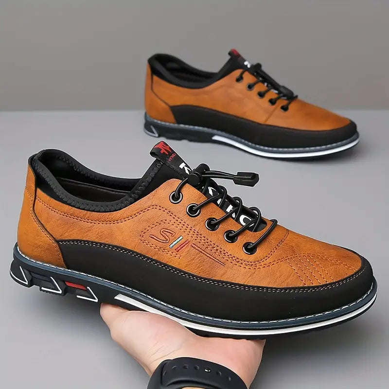 Mario Herren-Freizeitsneaker aus Leder