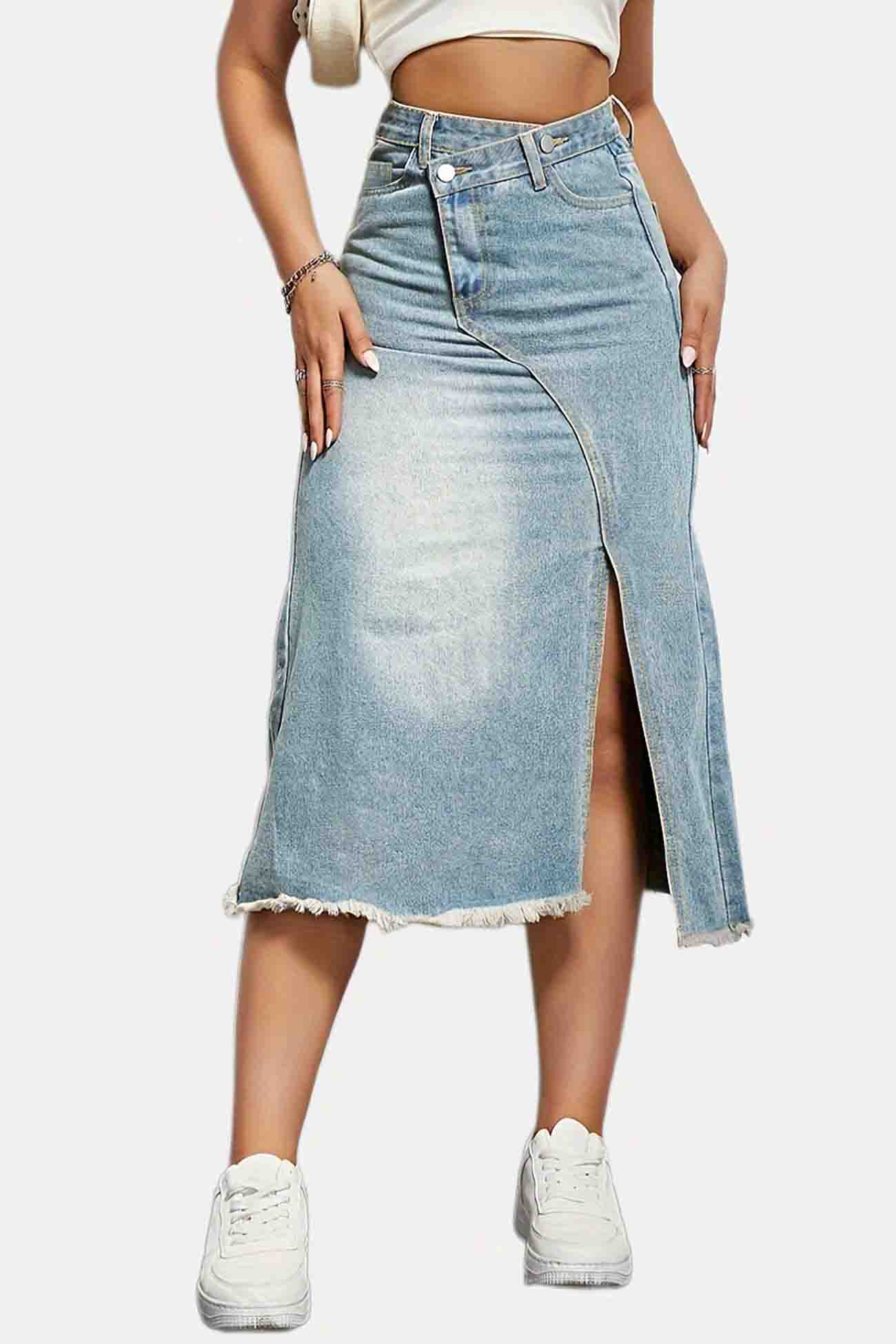 Jeansflair Damen Rock