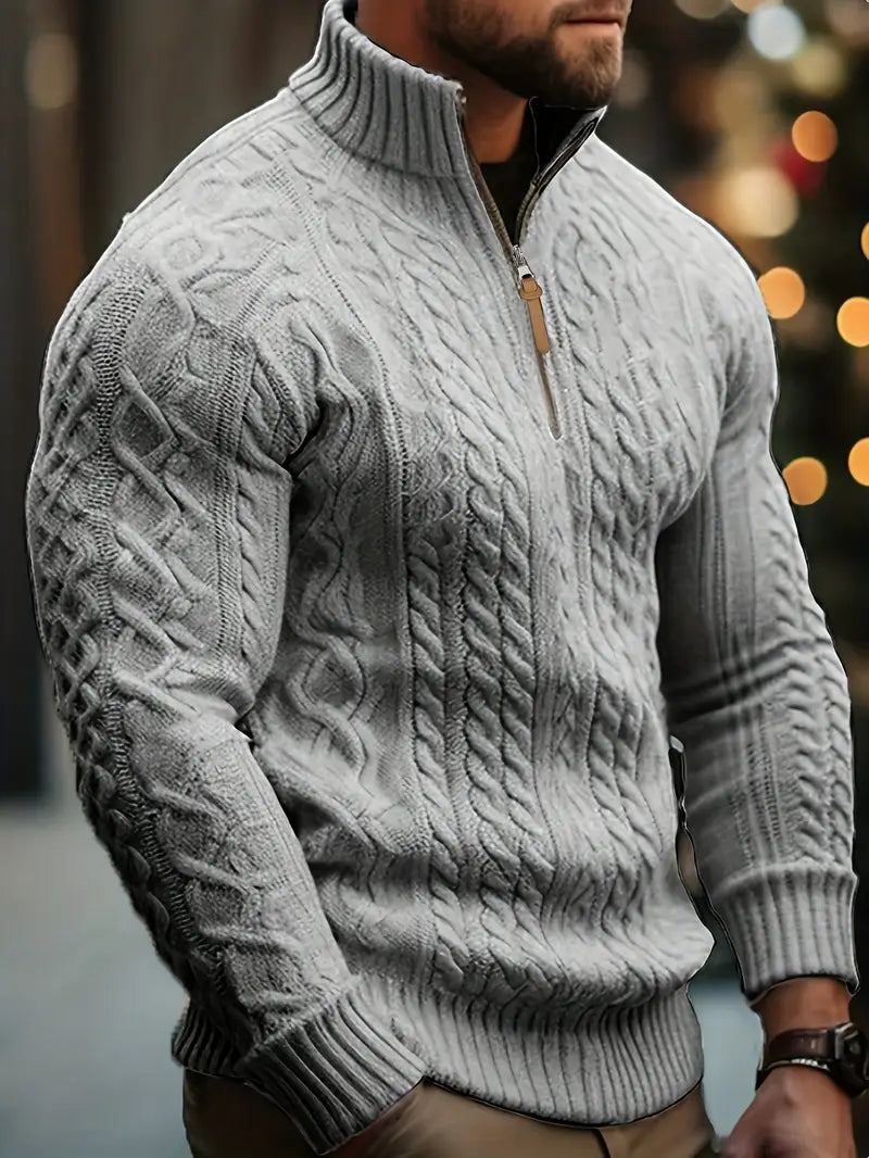 Rabada Langarm Herren Strickpullover