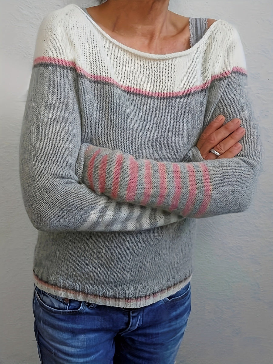 ANNE – Eleganter Damen-Strickpullover für Herbst & Winter