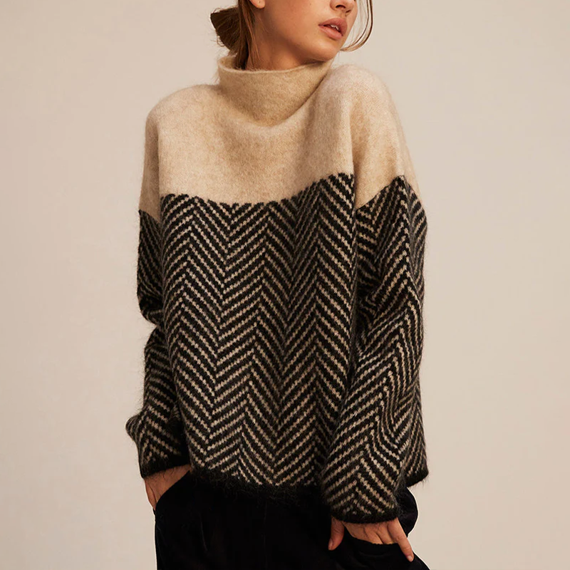 Gia™ – Eleganter Turtleneck-Pullover
