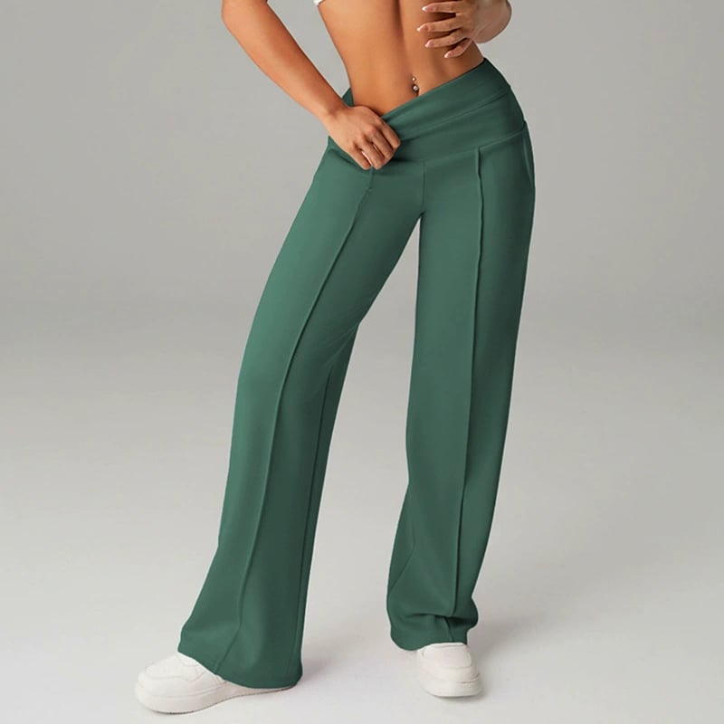 Freya | Damen-Hose in einfarbigem Design