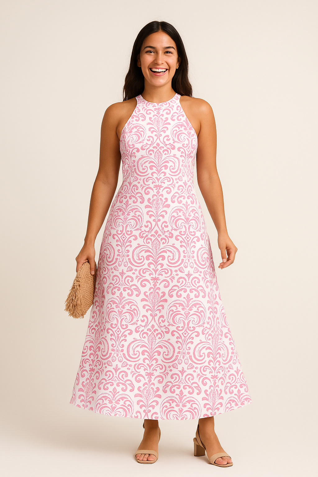 AROSA | Damen Sommerkleid luftig-leicht mit elegantem Schnitt
