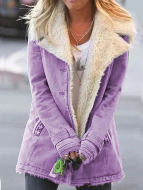 MARIA - LUXURIÖSER WINTERMANTEL AUS SHEARLING
