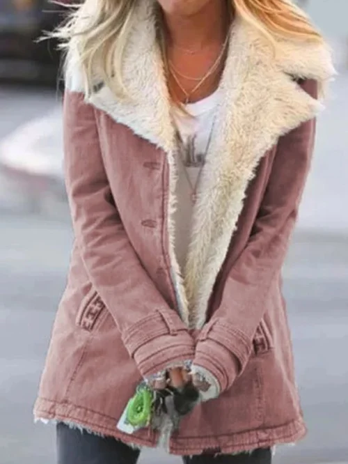 MARIA - LUXURIÖSER WINTERMANTEL AUS SHEARLING